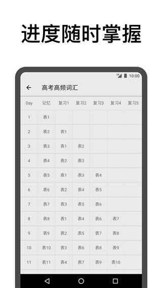 表格背单词手机版
