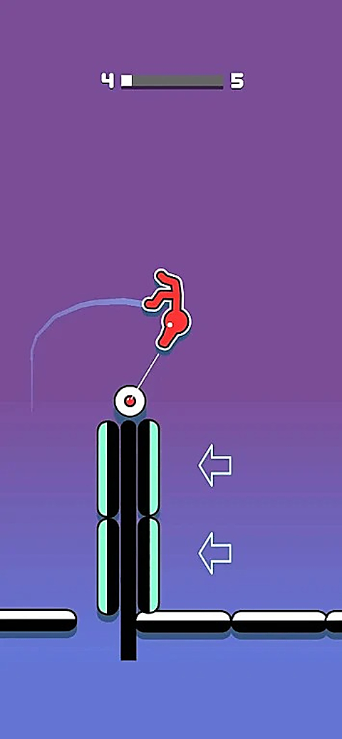 火柴人绳索跳跃(Stickman Hook)