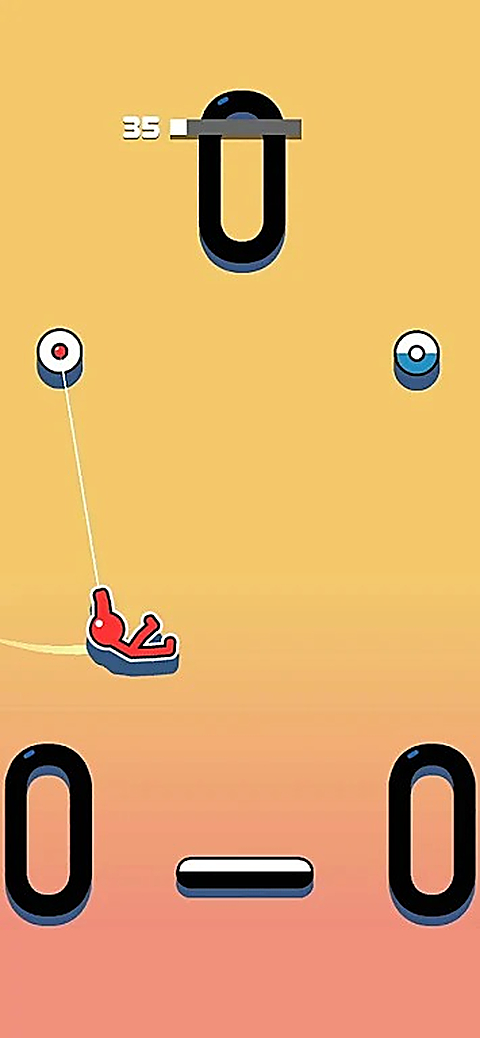 火柴人绳索跳跃(Stickman Hook)