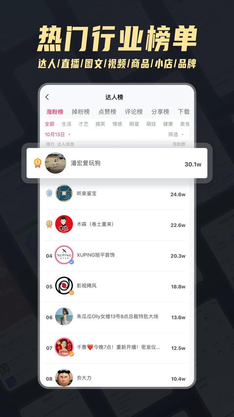 灰豚数据直播分析平台官方版