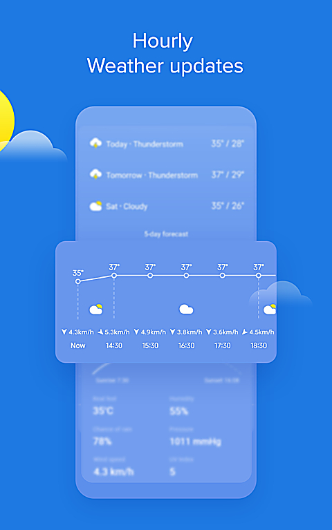 小米天气预报App