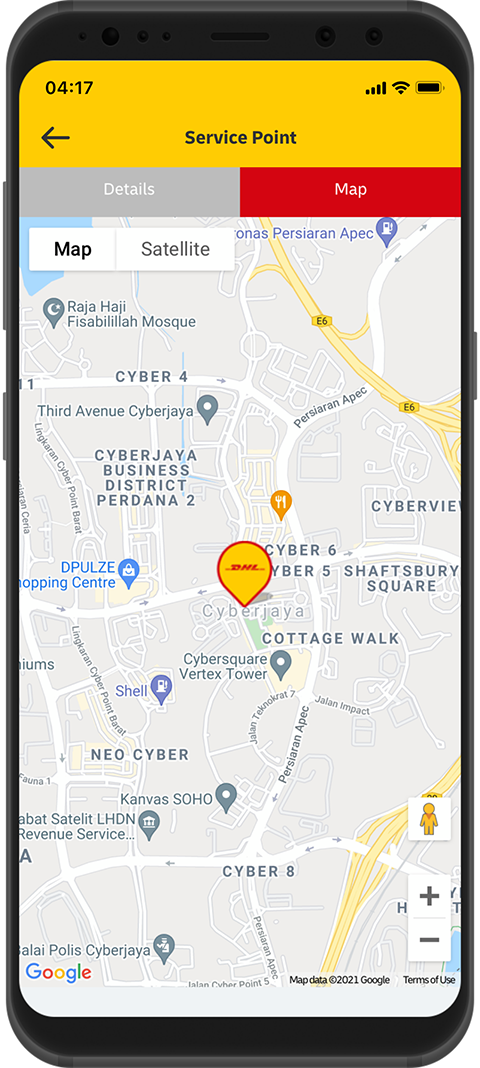DHL国际快递app
