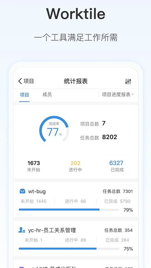 Worktile手机版客户端