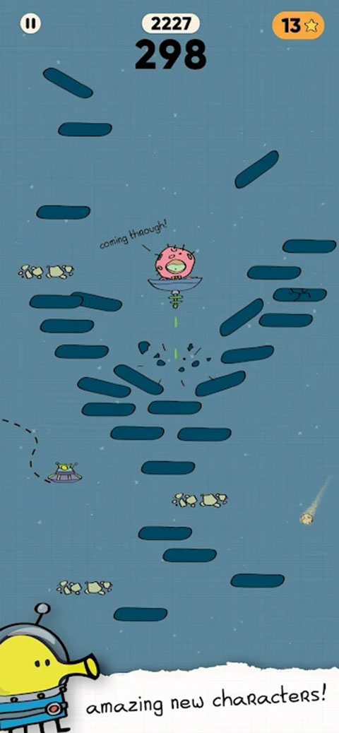 嘟嘟跳2官方最新版(Doodle Jump 2)