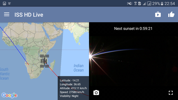 ISS Live Now APP