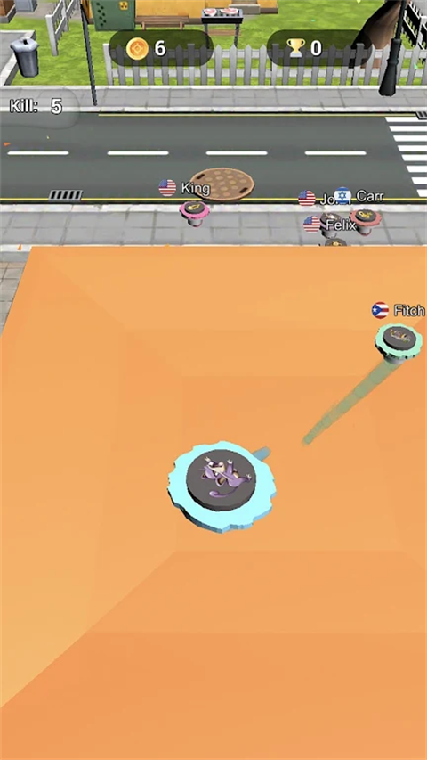 滚动的陀螺官方版(Spiner Ball)