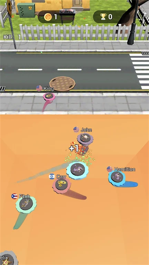 滚动的陀螺官方版(Spiner Ball)