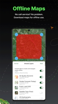 Gaia GPS(盖亚地图)