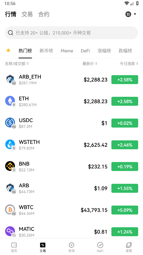 合约交易app最新版